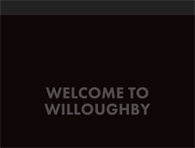 Tablet Screenshot of heartofwilloughby.com